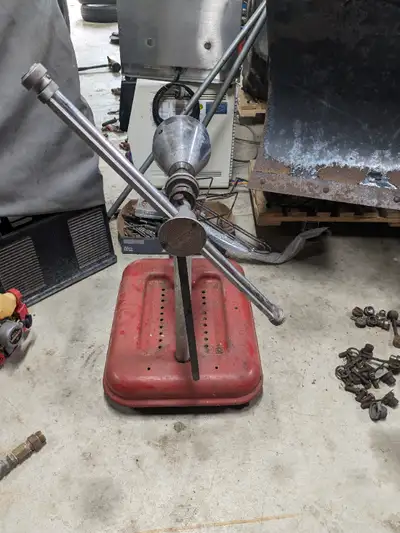 Vintage snap-on tire balancer Nice piece of vintage shop equipment