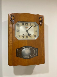 Carrez - French wall clock with Comtoise movement