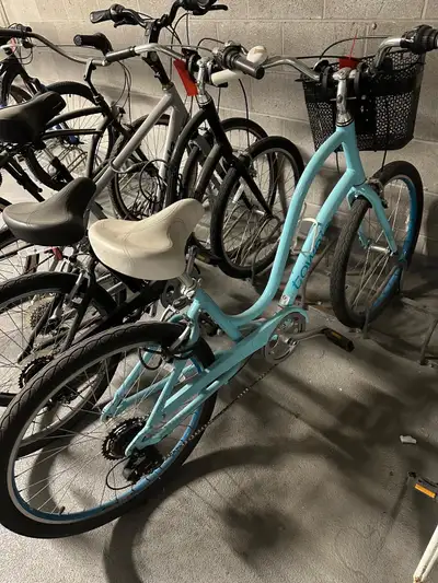 Teal Bicycle, View more