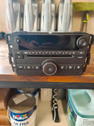I have a pretty much brand new stereo receiver out of a 2011 Chevrolet Silverado Ltz 3500 Hd. I upgr...
