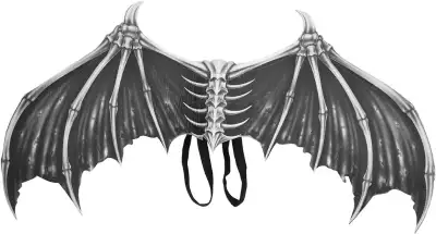 Children Kids Halloween Wing Folding Party Costume Prop Cosplay, View more