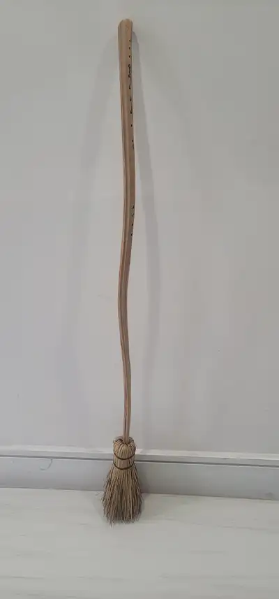 Witch's wooden broom costume 45 inch, View more