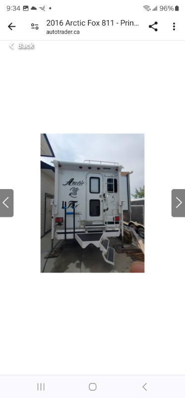 Arctic Fox  Camper in Travel Trailers & Campers in Prince George - Image 2
