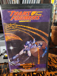 Transformers Gen 2 Megatron's Master Plan VHS