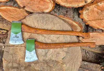 Vintage Swedish axes for sale !   $60 each or $80 for both, View more