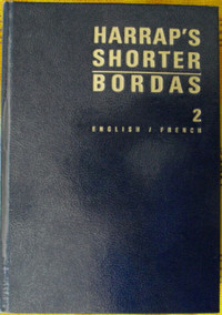 HARRAP'S SHORTER BORDAS Dictionary. T2