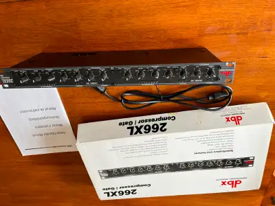 DBX comp, limiter, gate 266xl  Rackmount, View more