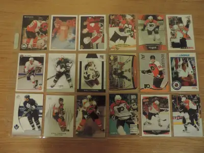Eric Lindros Hockey Cards - 62 Total $15 for everything in pictures Message with any questions Check...