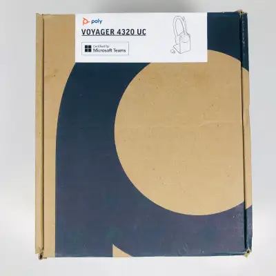 Plantronic Poly Voyager 4320 UC Wireless Headset & Charge Stand, View more