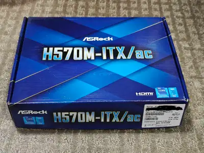 ASRock H570M-ITX/AC motherboard, View more