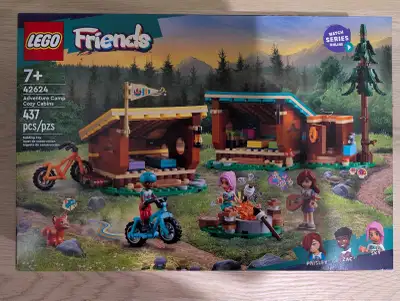 LEGO Friends 42624 Adventure Camp Cozy Cabins, View more