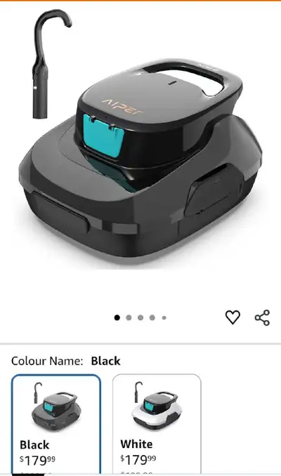Aiper Cordless Robotic Pool Cleaner, View more