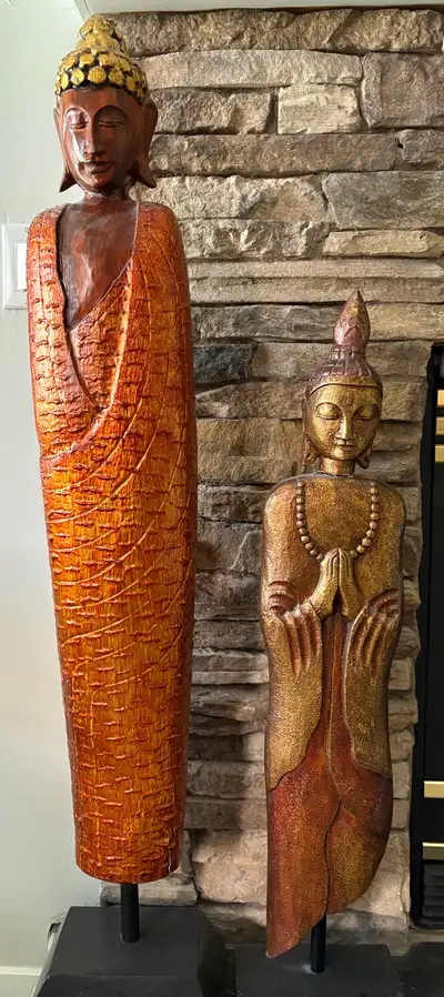Decorative Wooden Buddha Statues, View more
