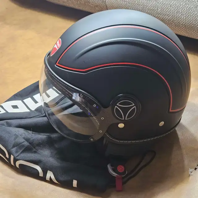 Momo Designs Ducati Helmet XL in Motorcycle Parts & Accessories in Red Deer - Image 2