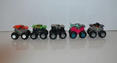 Mattel Hot Wheels Monster Jam Mighty Minis 5 Trucks - 3 Keys, View more