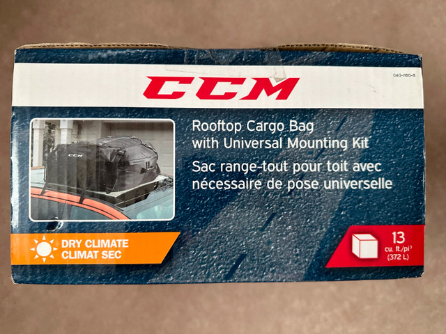 Brand New CCM Rooftop Cargo Bag in Fishing, Camping & Outdoors in Markham / York Region - Image 3