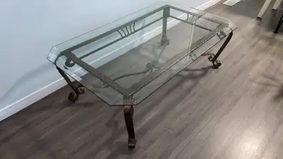 Glass coffee table , View more