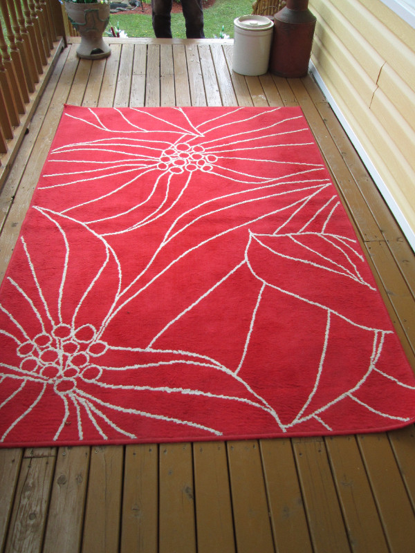 IKEA - GISLEV Rug, low pile, red in Rugs, Carpets & Runners in New Glasgow