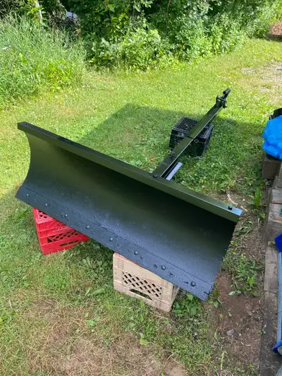 Atv plow in very good condition, angle left and right $200 obo .