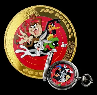 2015 - Bugs Bunny and Friends - 14-Karat Gold Coin Bugs Bunny and Friends - 14-Karat Gold Coin – Loo...