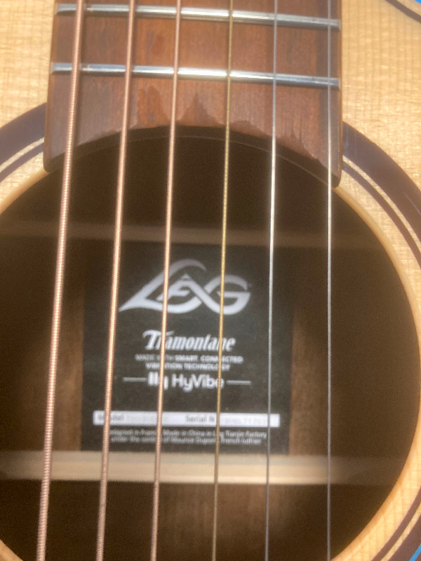 For Sale Used Lag Hyvibe 20 by Dreadnaught Guitar in Guitars in Saskatoon - Image 2