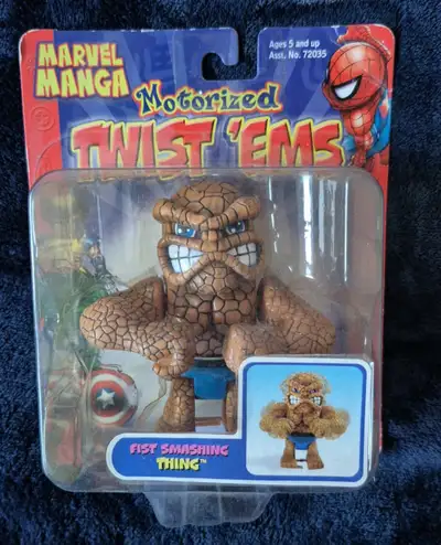 Marvel Manga Motorized Twist'ems Fist Smashing Thing 2003, View more