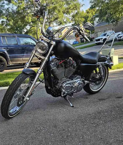 For sale or trade for luxury watch is my 2012 HD sportster 72. 1200v Lots of chrome. 23800 original...