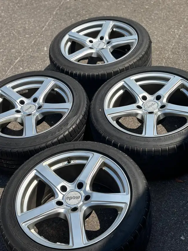 17"Moda EB1(5x120)+235/45/R17 tires–BMW 4/ 3 Series/Z3/Z4/Countr in Tires & Rims in Oakville / Halton Region - Image 4
