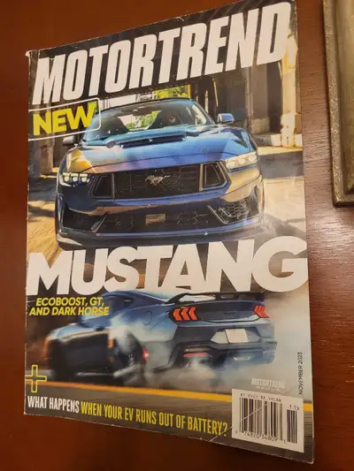 MotorTrend Mustang Magazine November 2023, View more