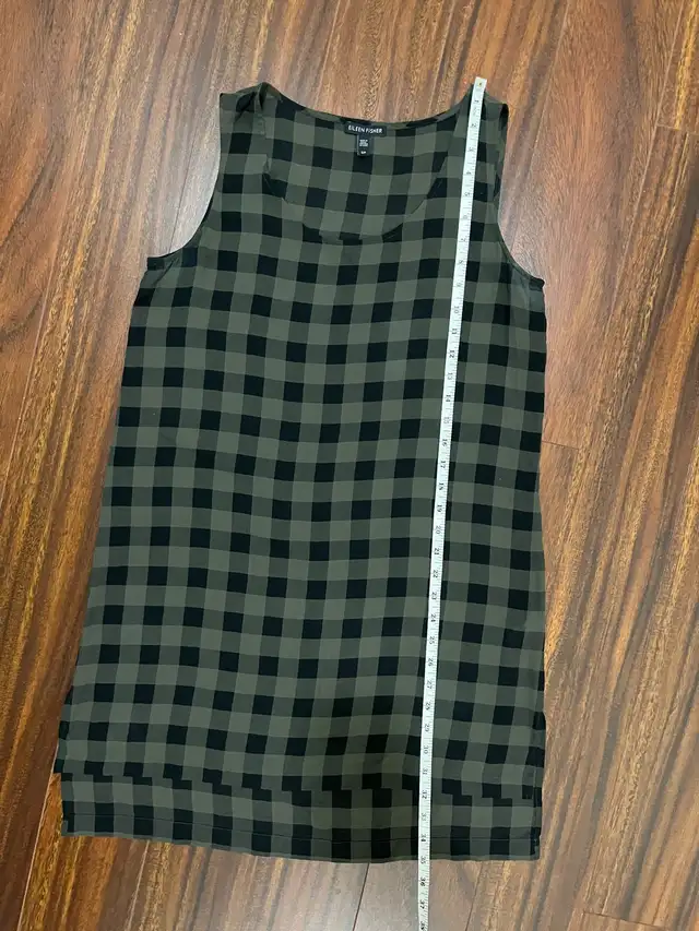 Eileen Fisher women’s small silk sleeveless tunic, olive black in Women's - Tops & Outerwear in Oshawa / Durham Region - Image 6
