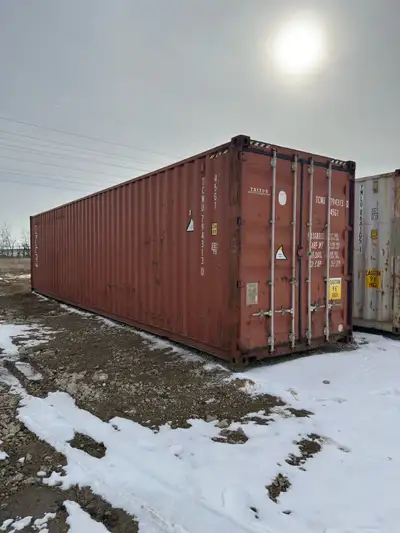 PAYMENT ON ARRIVAL Used 40ft high cube shipping containers Locally owned and operated GUARANTEED to...