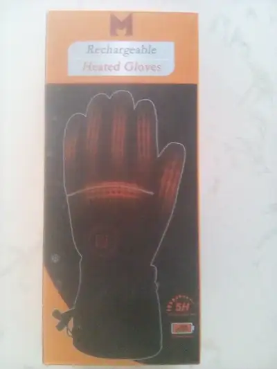 Rechargeable heated gloves/ never used, View more