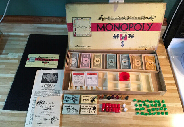 Monopoly (édition des années 60). *Je poste dans Jouets et jeux  à Trois-Rivières - Image 2