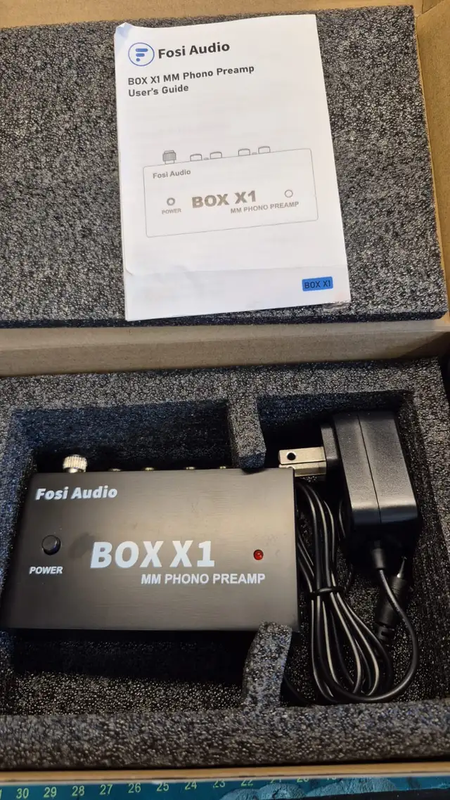Audio Box X1 Phono Preamp for MM Turntable Mini Stereo Audio Hi- in Stereo Systems & Home Theatre in Markham / York Region - Image 3