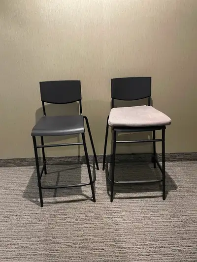Stackable barstools with backrest - Perfect Condition!, View more