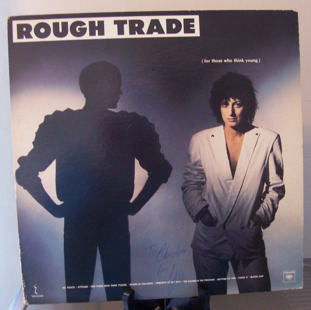 Rough Trade signed vinyl record and promo picture in Arts & Collectibles in Trenton - Image 4