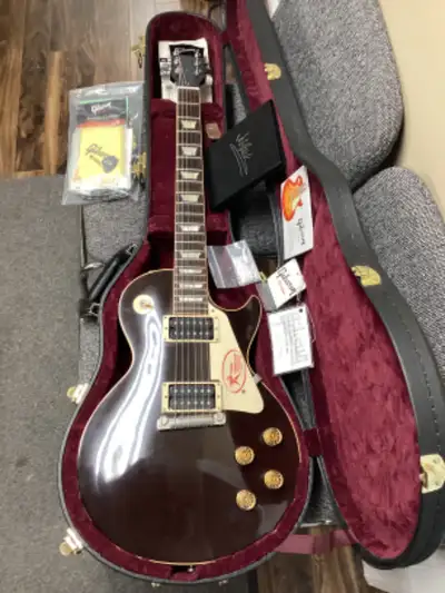 Gibson custom Les Paul Jeff Beck oxblood VOS