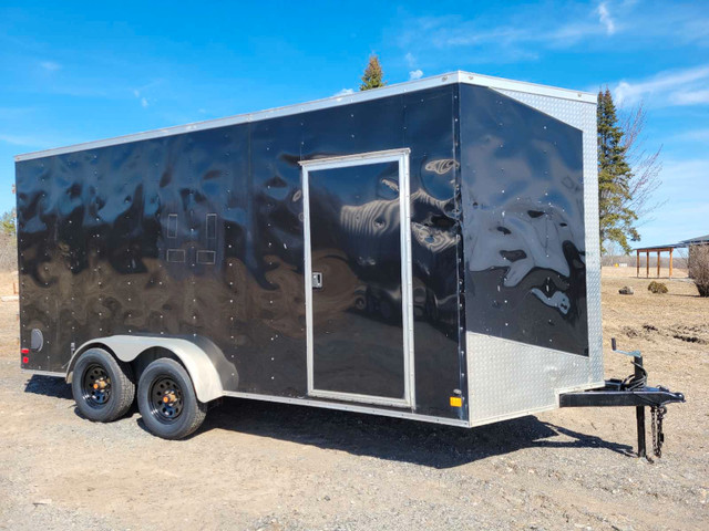 Cargo 7x16 V-Nose Extra Hauteur in Cargo & Utility Trailers in Gatineau