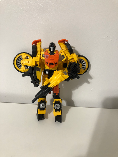 Transformers Generations Thrilling 30 Voyager Class Sandstorm$45, View more