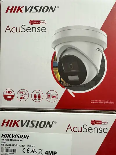 Hikvision AcuSense Camera, View more