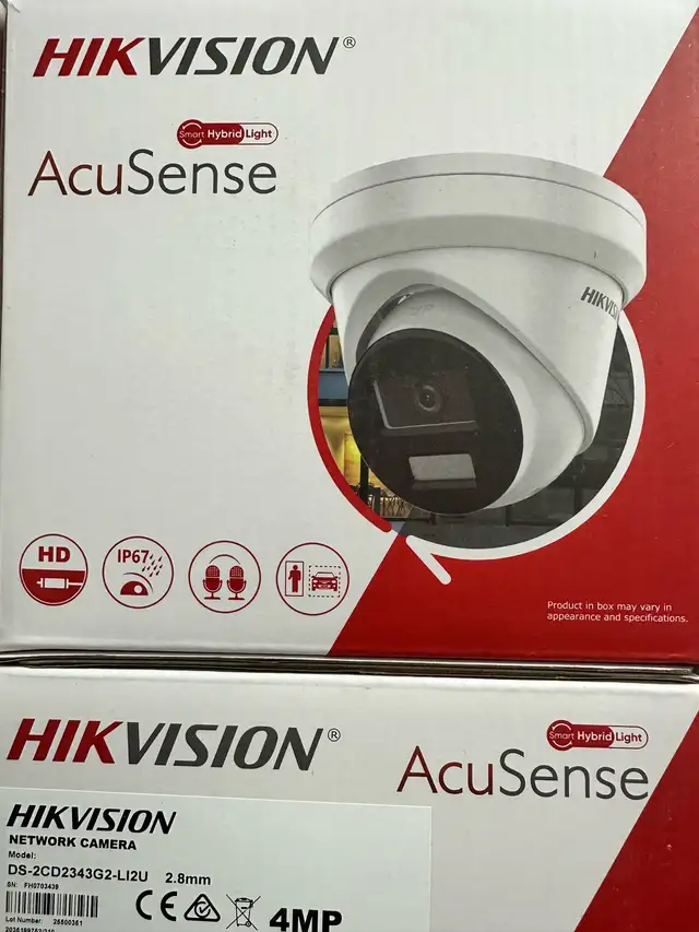Hikvision AcuSense Camera in Security Systems in Markham / York Region - Image 2