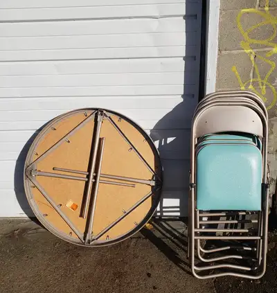 stunning vintage retro Cooey folding dining set, View more