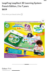 Leap Frog 3D leap start