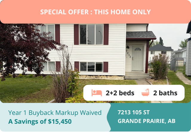 Rent-to-Own this half Duplex on a Pie-Shaped Lot in Long Term Rentals in Grande Prairie - Image 12