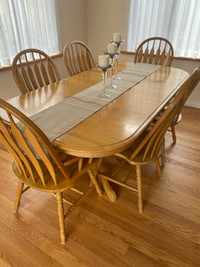 Oak dining room Set