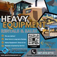 Heavy Equipment Rentals & Sales
