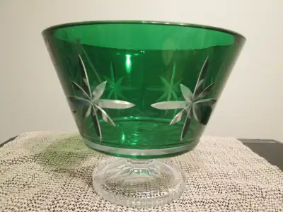From the 1980's, the dish/bowl is in perfect condition and could make a nice gift / it's available,...