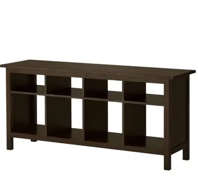 ikea hemnes bookshelf / tv table, View more