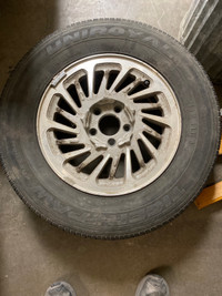Uniroyal tires on rims