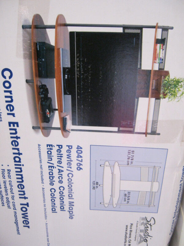 entertainment unit-new- $49 -STILL IN BOX in TV Tables & Entertainment Units in Vernon - Image 3